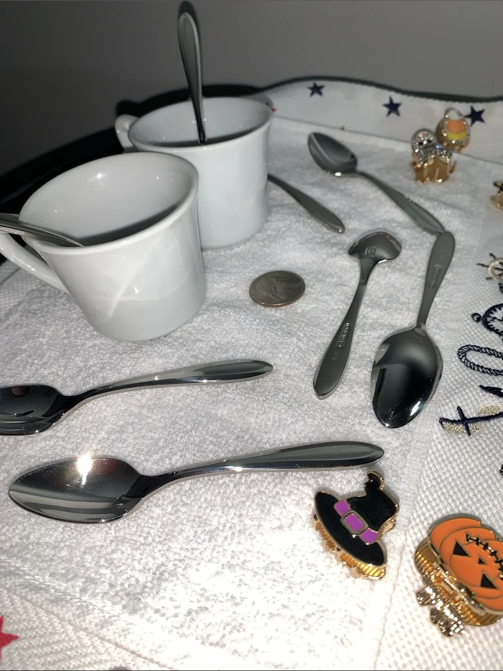 Oneida Patrician pattern 18/10 SS Demitasse Spoons Set of 8 NWOT